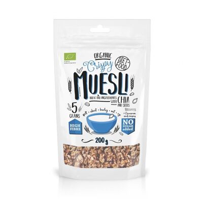 Bio Muesli Croquant au Chia 200 g