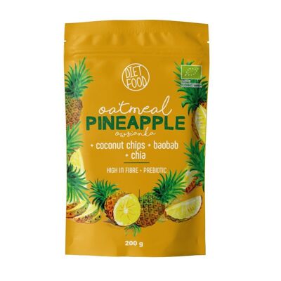 Bio Oatmeal Pineapple with Prebiotic 200 g