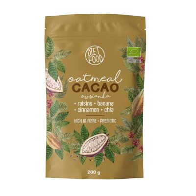 Bio-Haferflocken-Kakao mit Präbiotikum 200 g