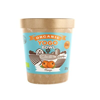 Diet-Food Bio Yogo bowl con chia - mango - tazza 70g