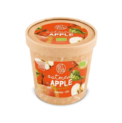 Bio Oatmeal Apple cup 70 g