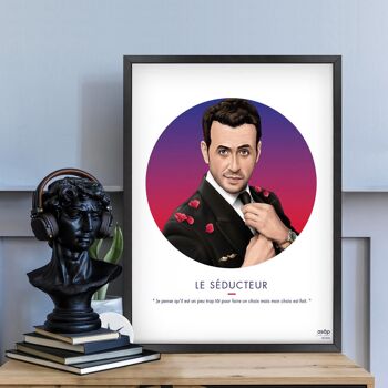 Affiche - Le Séducteur - 30x40cm 1