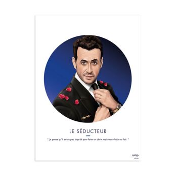 Affiche - Le Séducteur - 30x40cm 6