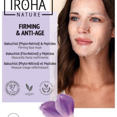 FIRMING & ANTI-AGE MASKE Bakuchiol (Phyto-Retinol) und Peptide Straffende Gesichtsmaske