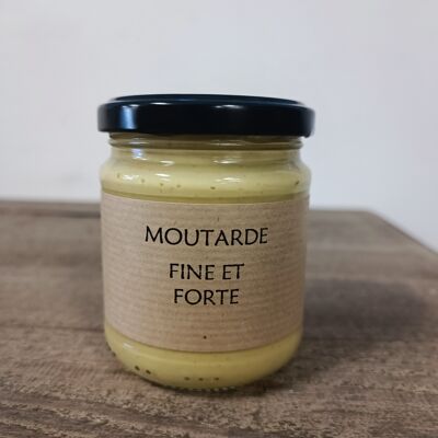 Moutarde Fine & Forte 200g