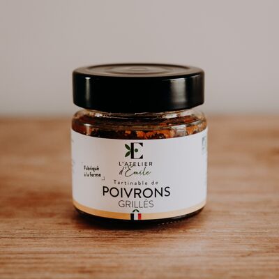 Tartinade de poivrons grillés