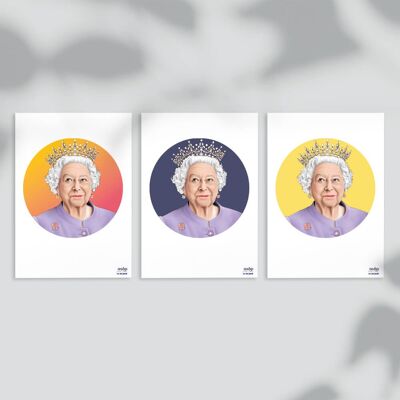 A5 Card - Her Majesty