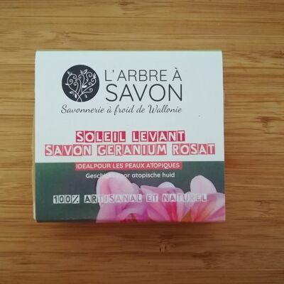 Soleil Levant - Savon palmarosa et géranium rosat