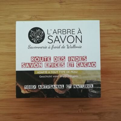 Route des Indes - Savon au cacao et aux épices