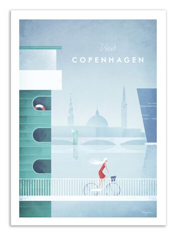 Art-Poster Visit Copenhagen - Henry Rivers W17403 1