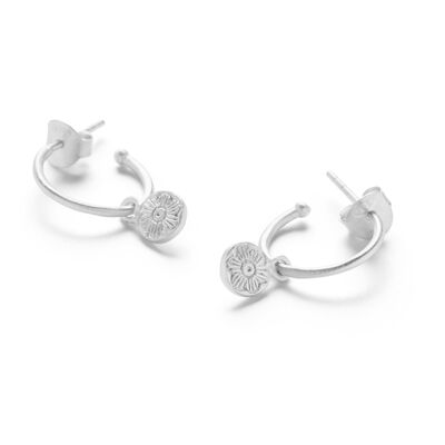 Boucle d'oreille Keya - Argent