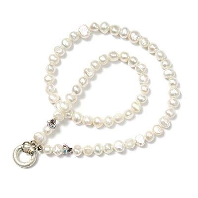 Hawaii 44, short freshwater pearl interchangeable necklace