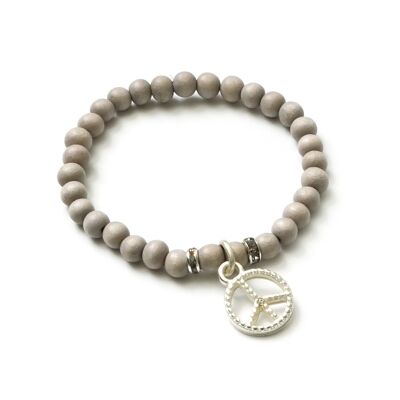 EsTrenc Pulsera Gris PlataBrillo