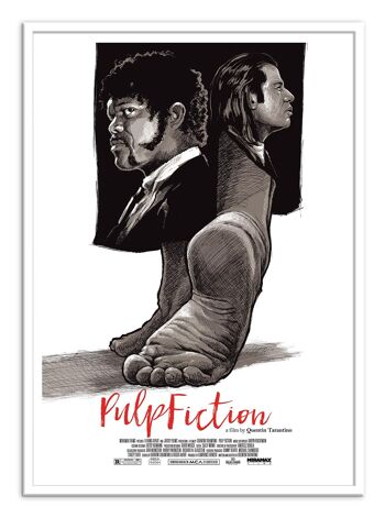 Art-Poster - Pulp Fiction - Joshua Budich W17612 2