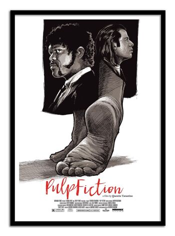 Art-Poster - Pulp Fiction - Joshua Budich W17612 3