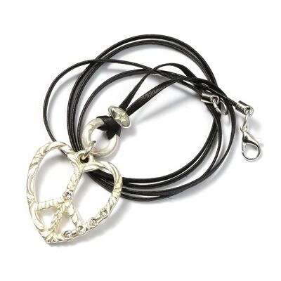 Chain Design 1137, Black Formentera 88 SilverShiny