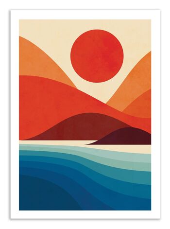Art-Poster - Seaside - Jay Fleck W17627 1