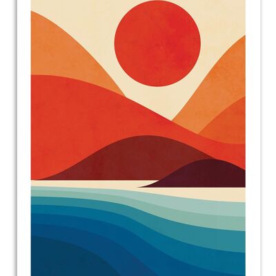 Art-Poster - Seaside - Jay Fleck W17627-A3