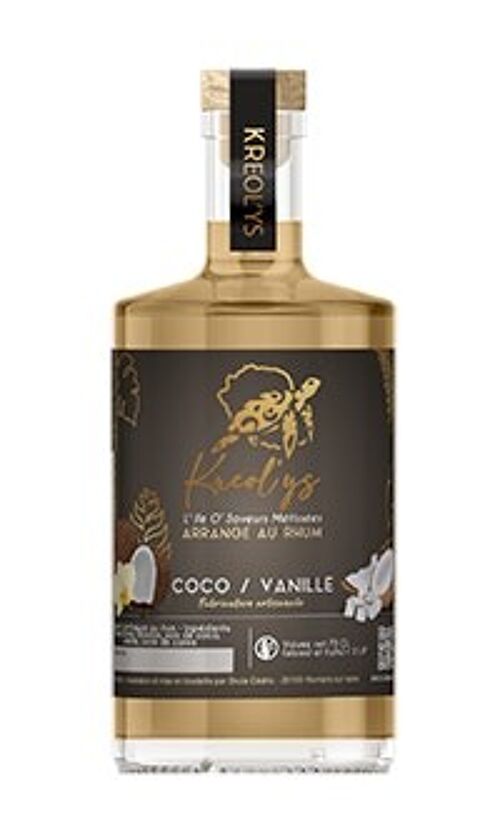 Rhum arrangé "COCO VANILLE" Médaille d’Argent 2023