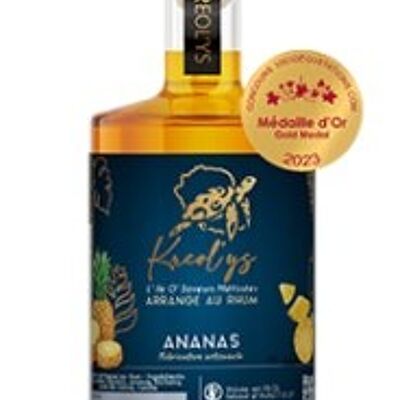 Rhum arrangé "ANANAS VICTORIA" Médaille d'OR