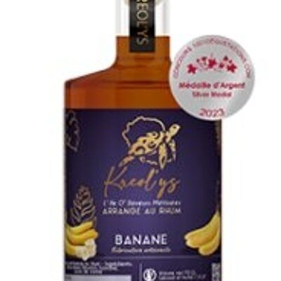 Rhum arrangé "BANANE" Médaille d'ARGENT 2023