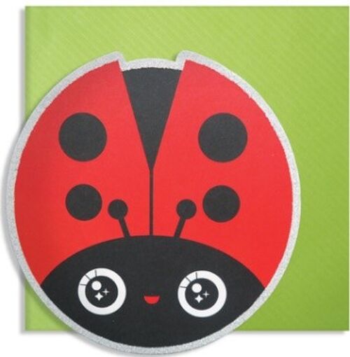 Ladybird Cute Cut Card