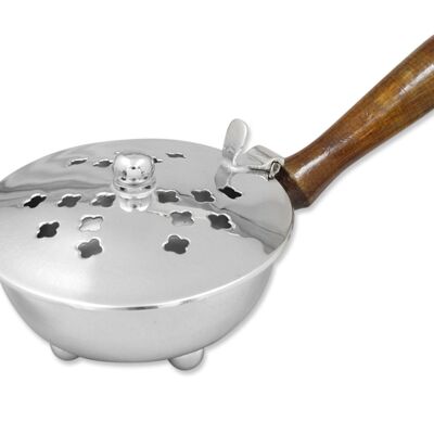 Incense pan with wooden handle 2