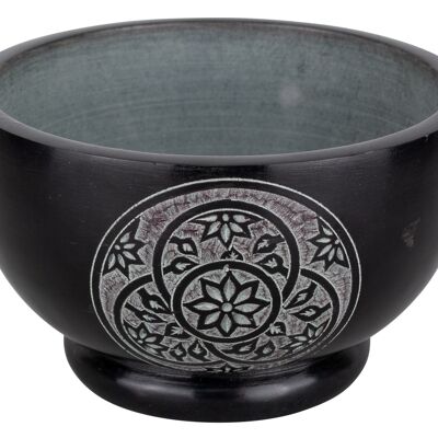 Soapstone bowl black