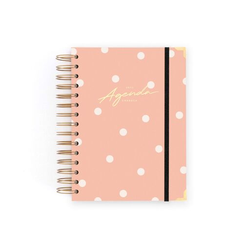 Agenda Diaria 2023. Pink. Mediana (Chubby)