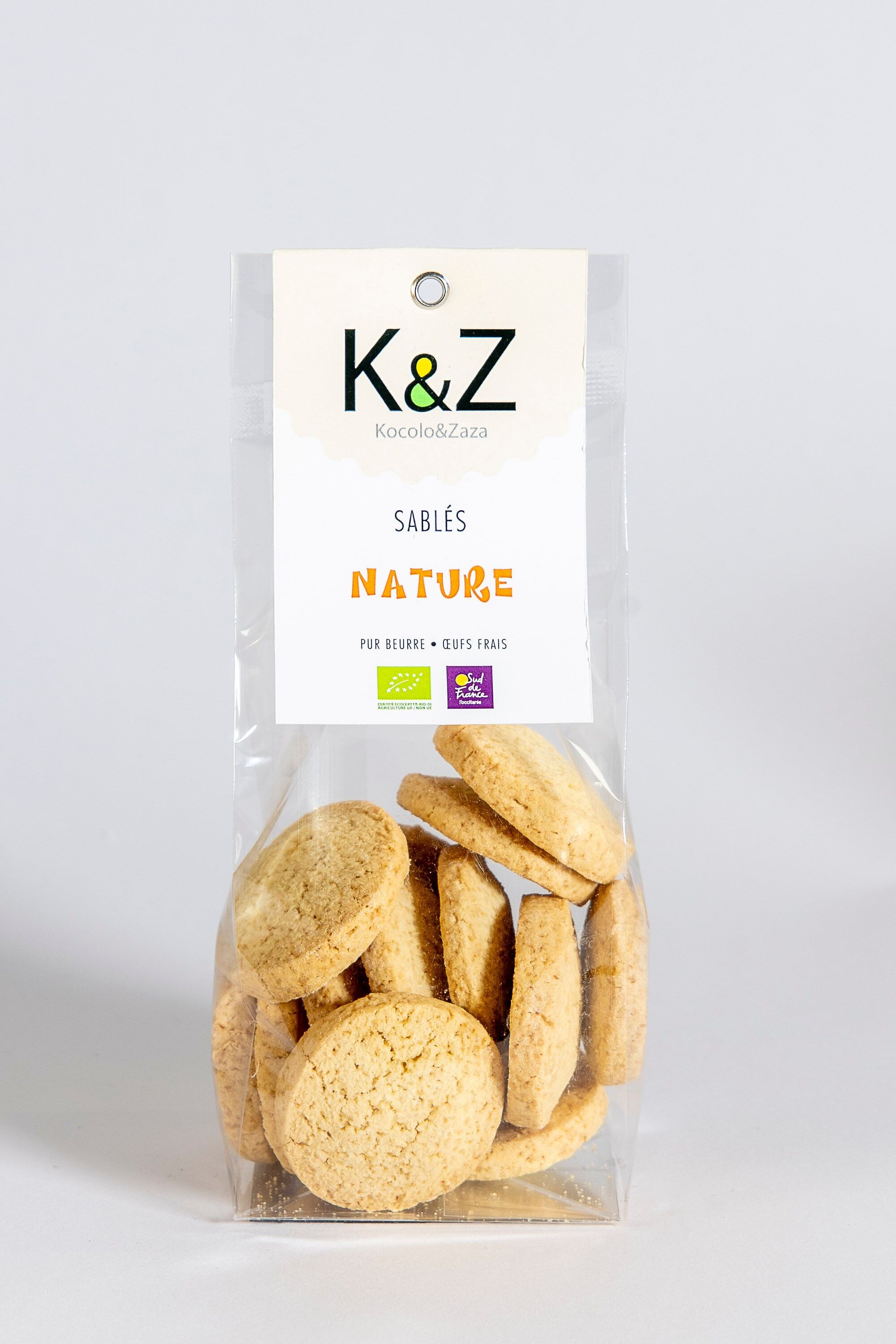 Biscuit range "Traditional Sablés" natural flavor in 120g bag