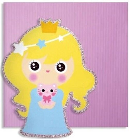 Princess Cute Cut Card