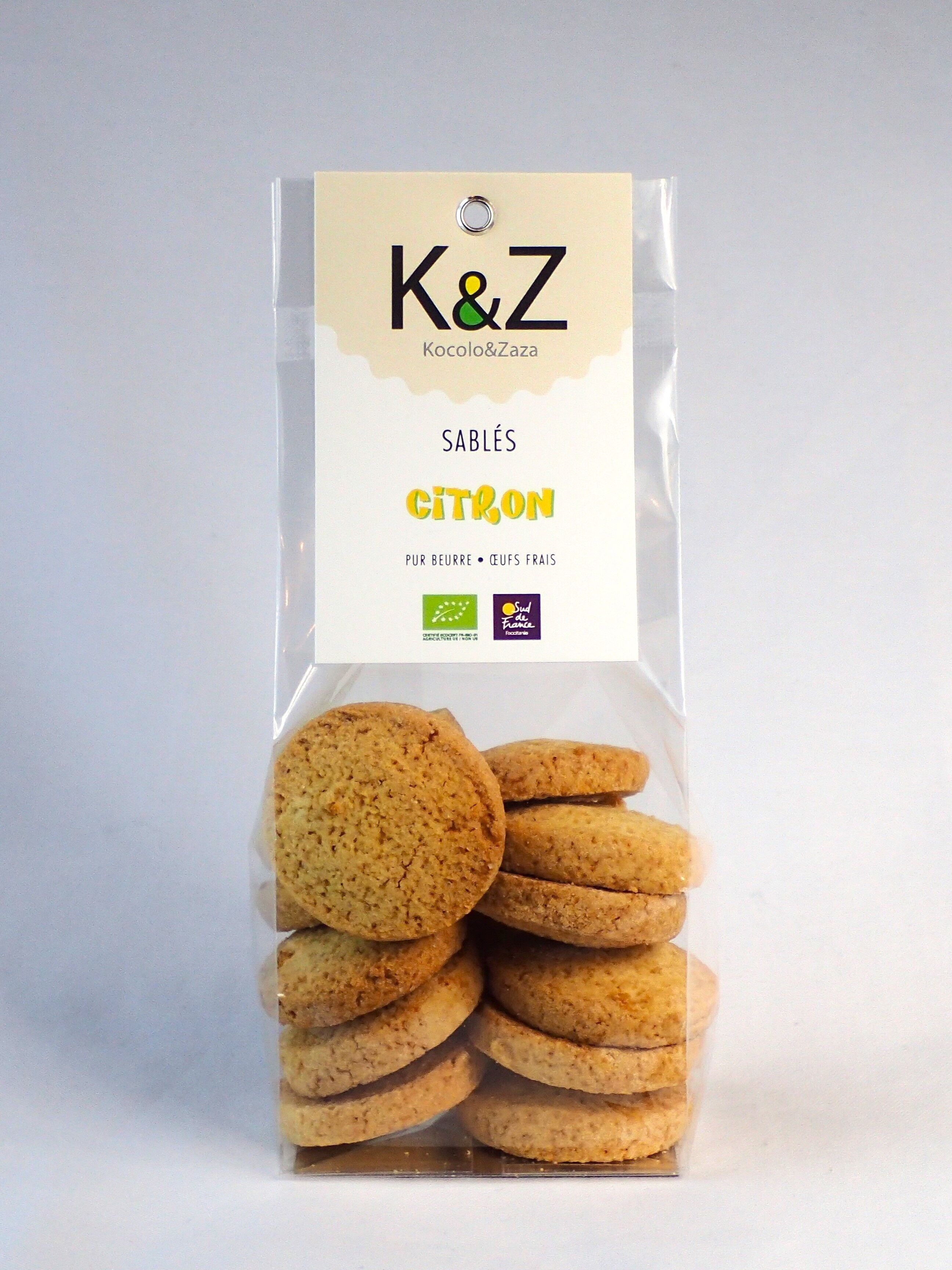 Keksserie „Traditionelles Shortbread“ mit Zitronengeschmack im 120g-Beutel