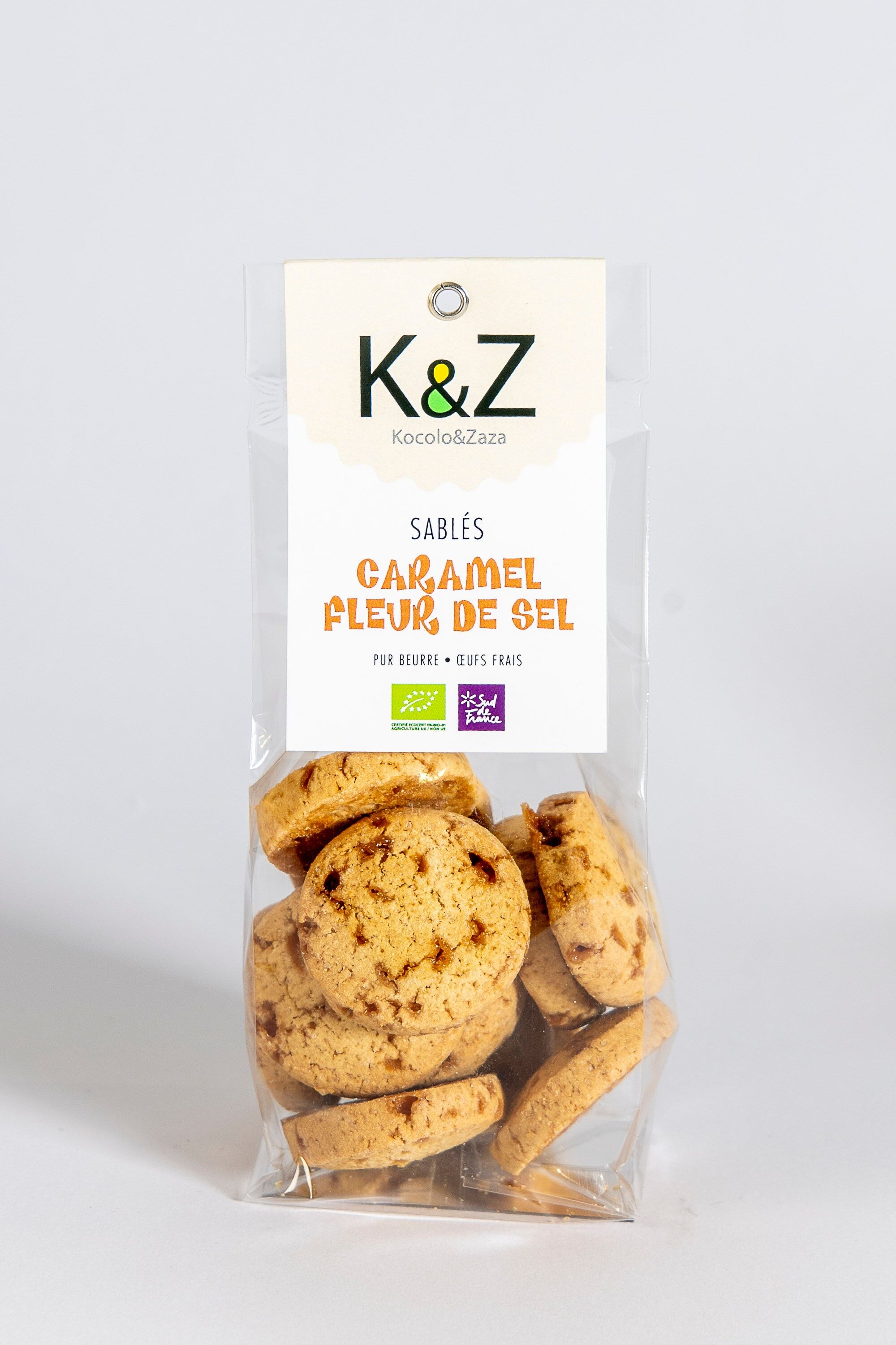 Keksserie „Traditionelle Sablés“ mit gesalzenem Karamell-Butter-Geschmack im 120g-Beutel