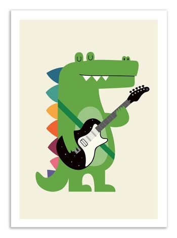 Art-Poster - Croco Rock - Andy Westface W17654-A3 1