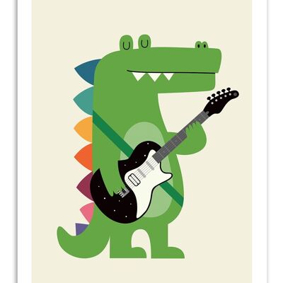 Art-Poster - Croco Rock - Andy Westface W17654-A3
