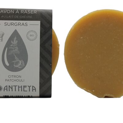Cold surgras shaving soap with organic goat's milk