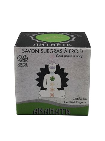 Anahata savon surgras à froid certifié Bio Cosmos Organic - Tous type de peaux 2