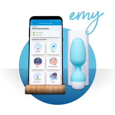 Emy - The connected probe for perineum training at home