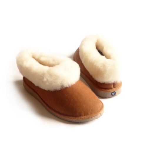 Sheepskin slippers