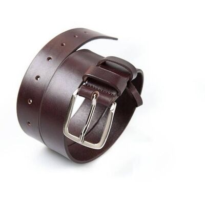 Cinturón marrón relajado (40 mm)