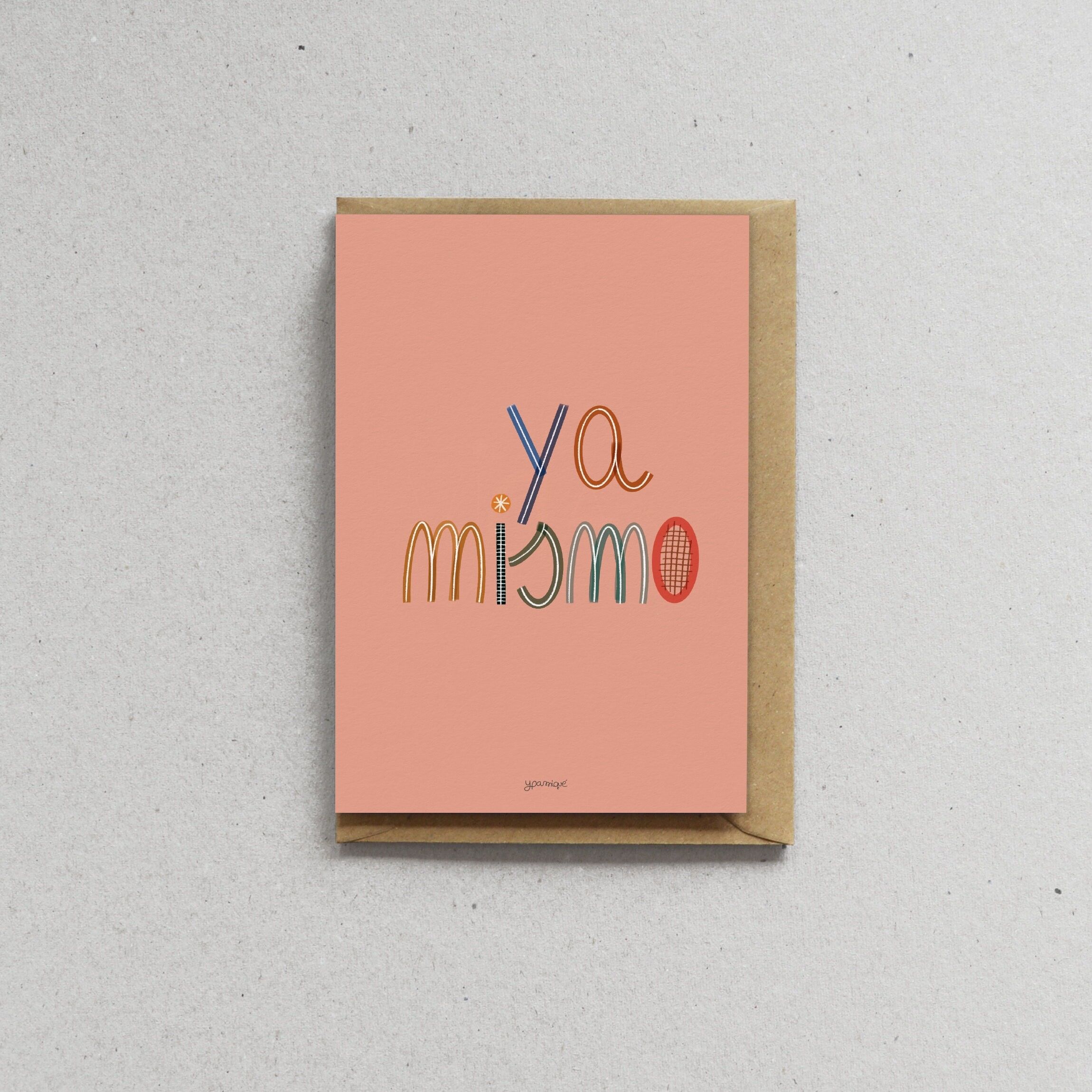 Karte mit Umschlag - Jetzt sofort