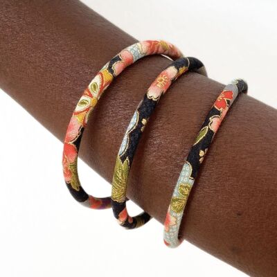 Black Botan bangle bracelet