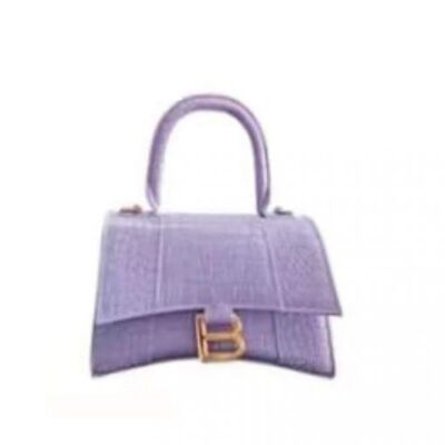 Turin Mini-Tasche aus Silikon in Violett