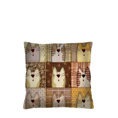 Prexo Beige Home Coussin décoratif Bertoni 40 x 40 cm.