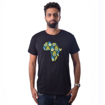 T- Shirt Kanga Afrika schwarz