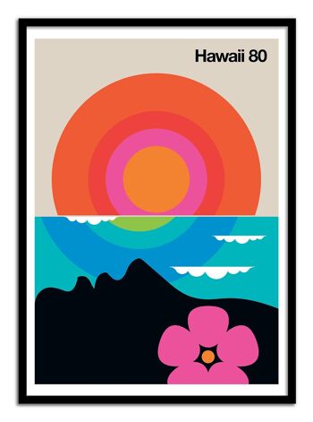 Art-Poster - Hawaii 80 - Bo Lundberg W17690-A3 3