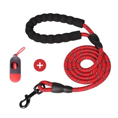 Laisse réfléchissante Molly 1,5 mètre - Rouge (1.5 M)