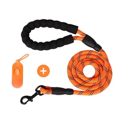 Laisse réfléchissante Molly 1,5 mètre - Orange (1.5 M)