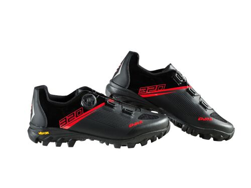 SB3200140 - Zapatillas MTB de Ciclismo 320 EASSUN, Ajustables y Antideslizantes con Sistema de Ventilación