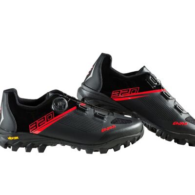 SB3200142 - Scarpe da ciclismo MTB EASSUN 320, regolabili e antiscivolo con sistema di ventilazione